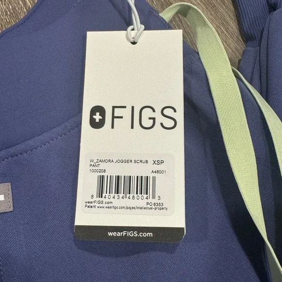 FIGS Zamora Jogger Scrub Pants WAYFARER Size Small Petite *NEW* - Picture 2 of 3